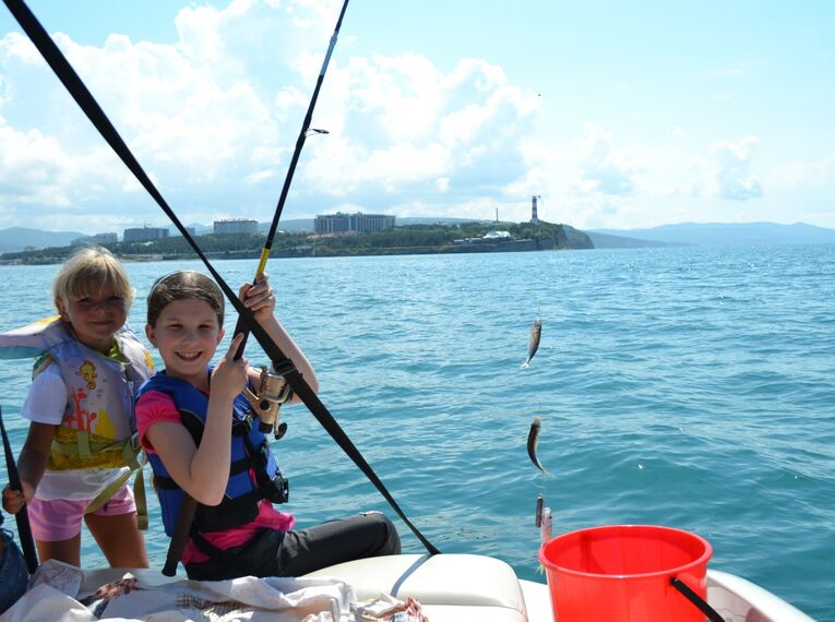Рыбалка на Черноморском побережье Геленджика